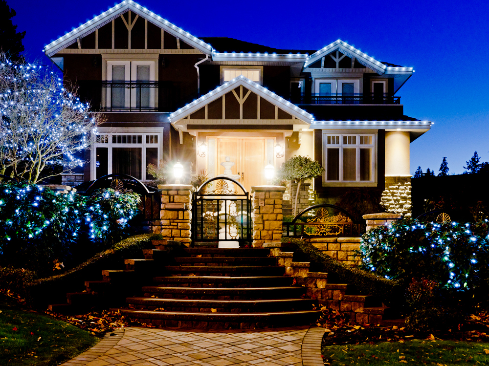 Professional Christmas Light Installations in Kansas City